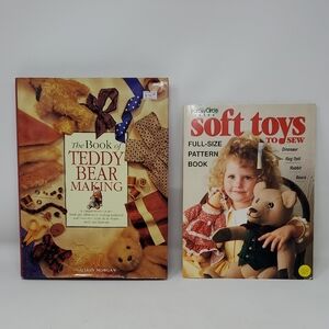 Teddy Bear Making Book by - Gillian Morgan / Patterns For SOFT TOYS